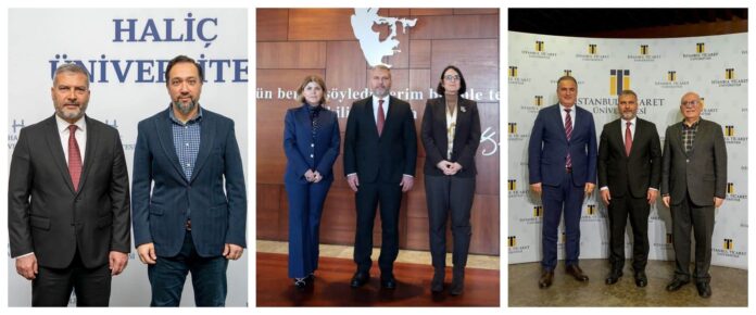 Rektör Yusuf Adıgüzel’in İstanbul Üniversiteleriyle Akademik İş Birliği Temasları Sürdü