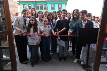 Eskişehir Hamam Müzesi'nde Öğrencilerin Su Koruma Temalı Sergisi Düzenlendi